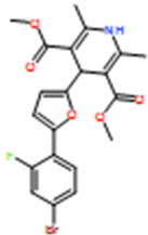 Dimethyl 4-(5-(4-bromo-2-fluorophenyl)furan-2-yl)-2,6-dimethyl-1,4-dihydropyridine-3,5-dicarboxylate